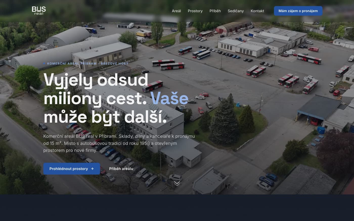 Náhled webu BUS real